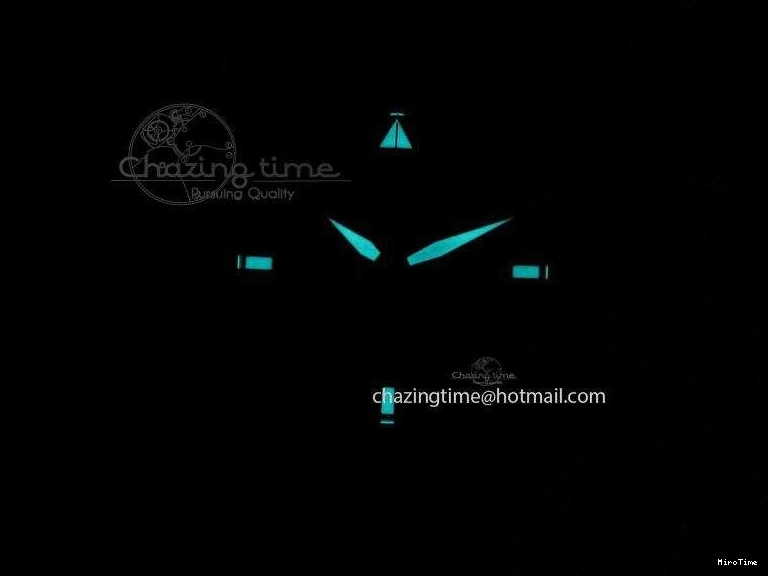 MIROTIME 0215 Soft Pilot Chrono 3777 43mm ZF 1:1 Best Edition Black Dial On Black Leather Strap A 7360